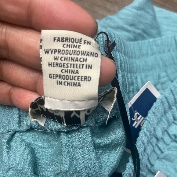 Happily Grey Cozy cotton Terry Drawstring high rise wide leg pants M
NWT - Picture 9 of 11